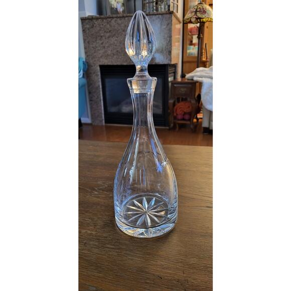 Decanter Wine Liquor Holder Barware 15" H With Stopper - Picture 14 of 16